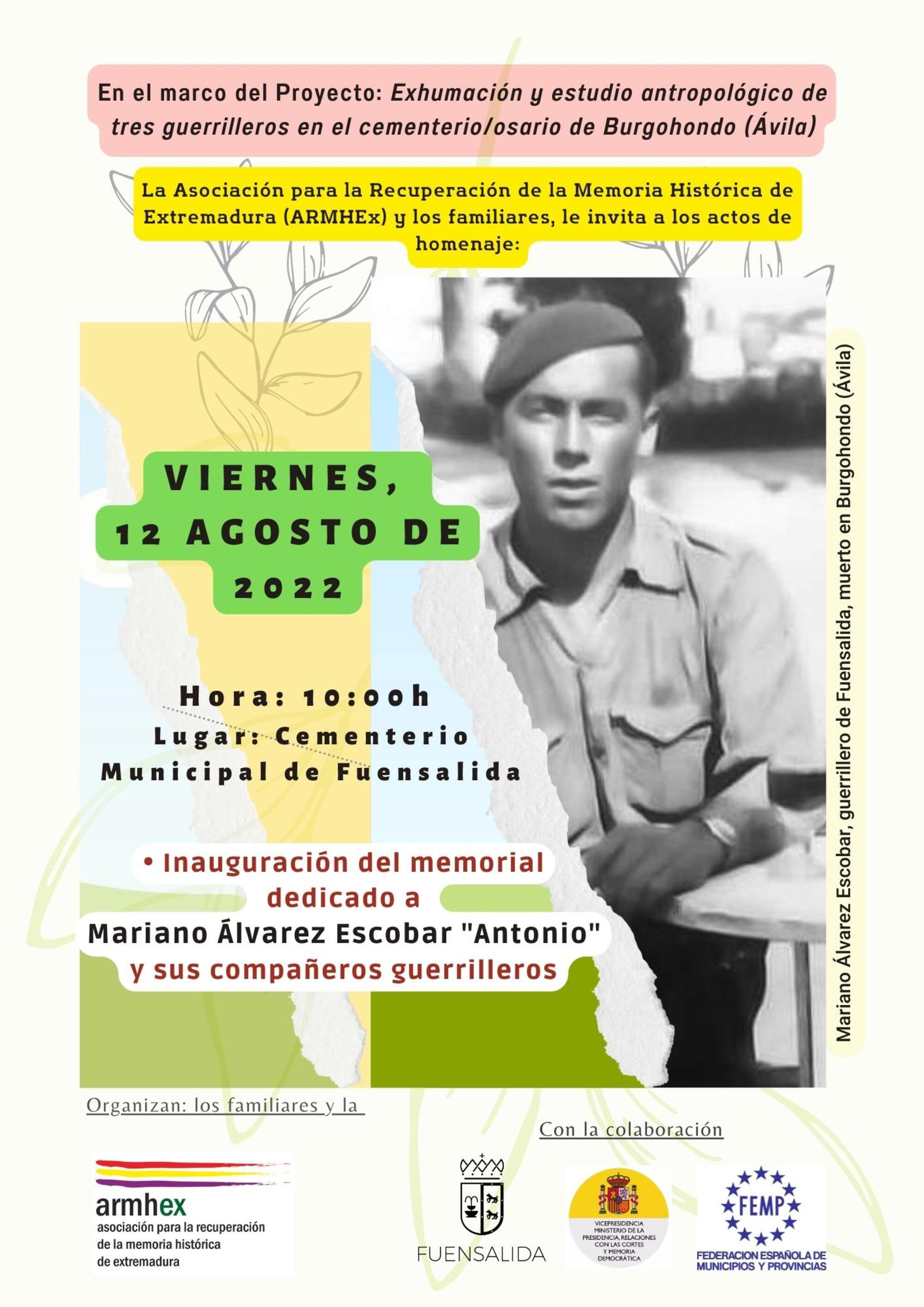 Cartel homenaje Fuensalida